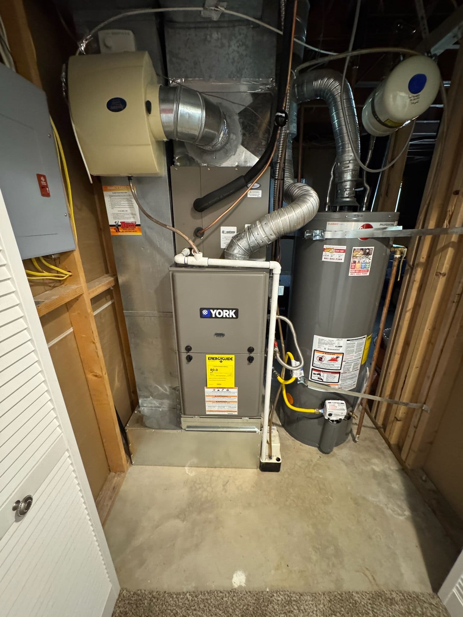 Efficient HVAC System Install in Residential Home